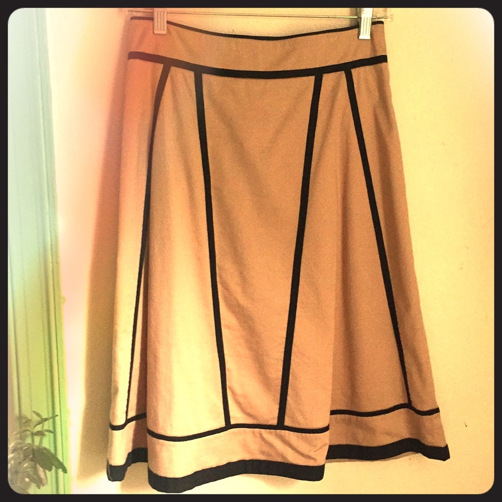 Anthropologie Odille dusty rose skirt